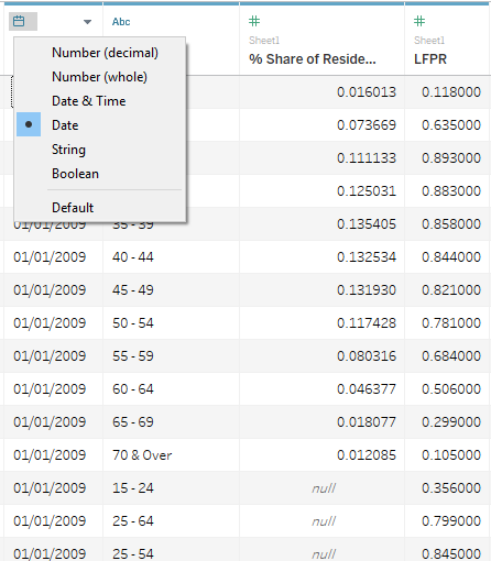 “Year” Data Type